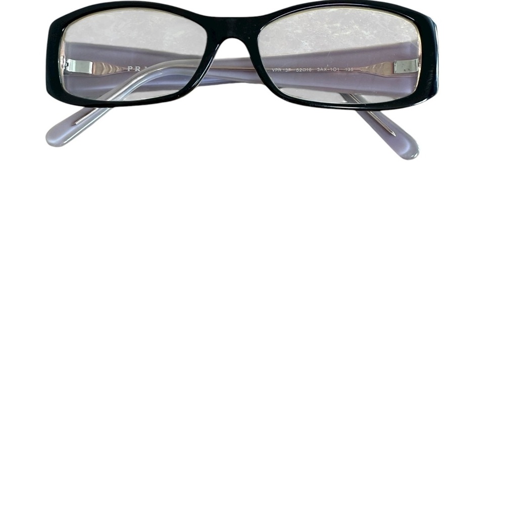 Prada Frames Black Outside Purple Inside Rectangu… - image 6